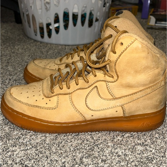 Air Force 1 High '07 LV8 WB 'Flax - Picture 3 of 8